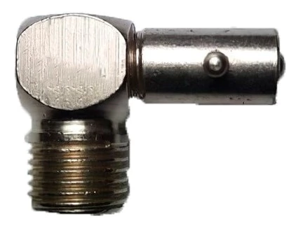 Niple Bayoneta 1/8 Gas Recto
