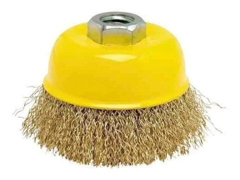 Cepillo Copa P/amoladora Ondulado 60 Mm 4.1/2 Mota