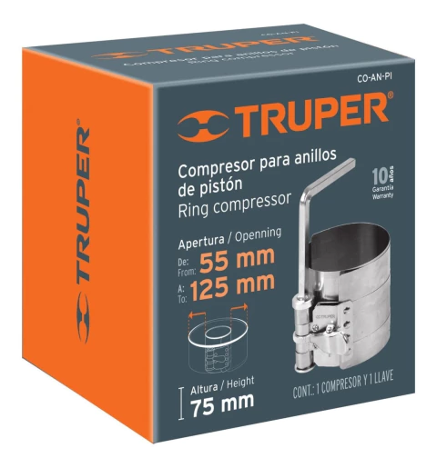 Compresor P/ Anillos Nafta Apertura 53-127mm Altura 76mm - comprar online