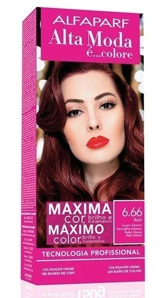 Tintura En Kit Alta Moda 7.21 Rubio Medio Ceniza X 150grs