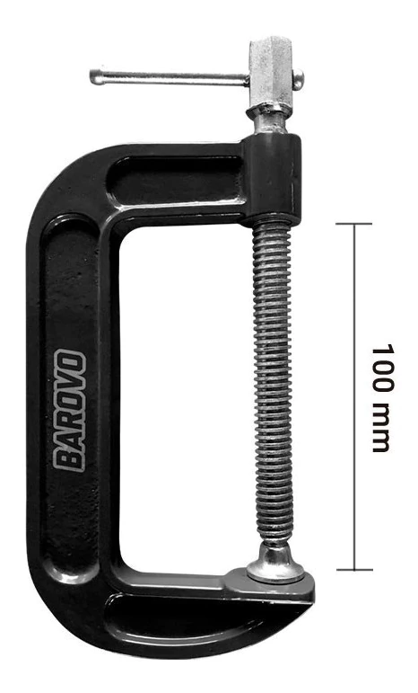 Prensa Tipo G Profesional 4 Acero Fuerza De Cierre 800kg