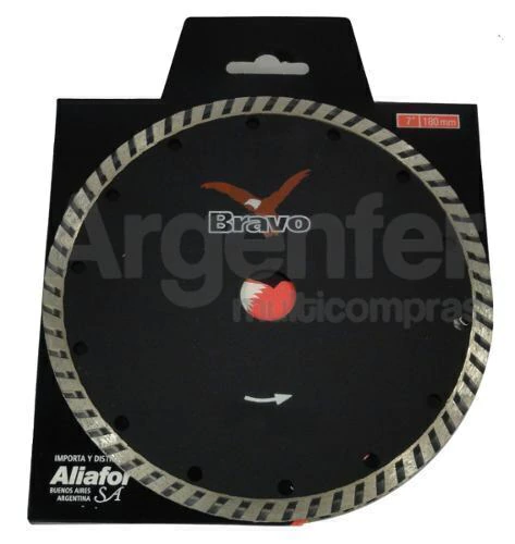 Disco Diamantado Turbo Bravo 7 Aliafor