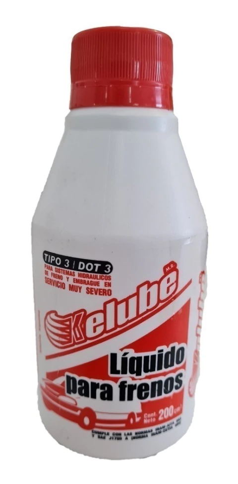 Liquido Para Frenos Kelube Dot3 200cc