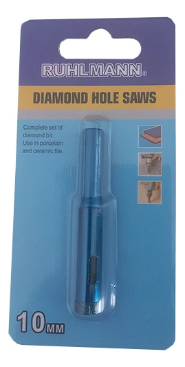 Mecha Copa Diamantada 10mm Para Porcelanato