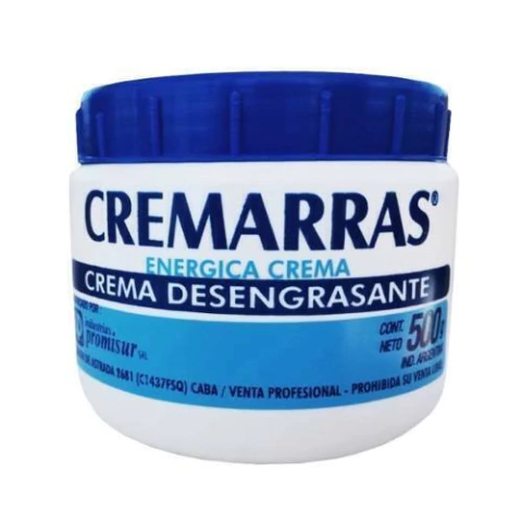 Enérgica Crema Desengrasante Limpia Manos Cremarras 500g