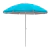 Sombrilla Playera 2,5 M Turquesa Aluminizada Vonne
