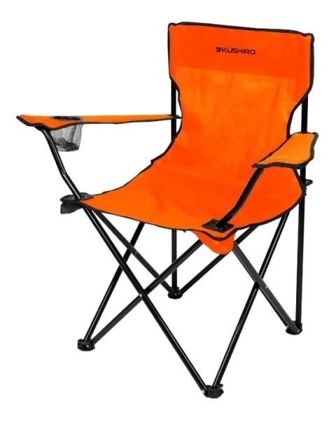 Silla De Camping Plegable Naranja 50