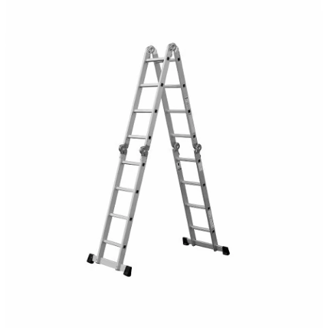 Escalera Aluminio Multiproposito 16 Escalones 4x4 Miyawa