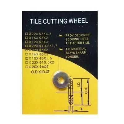 Rueda De Corte Tungsteno Para Corta Cer