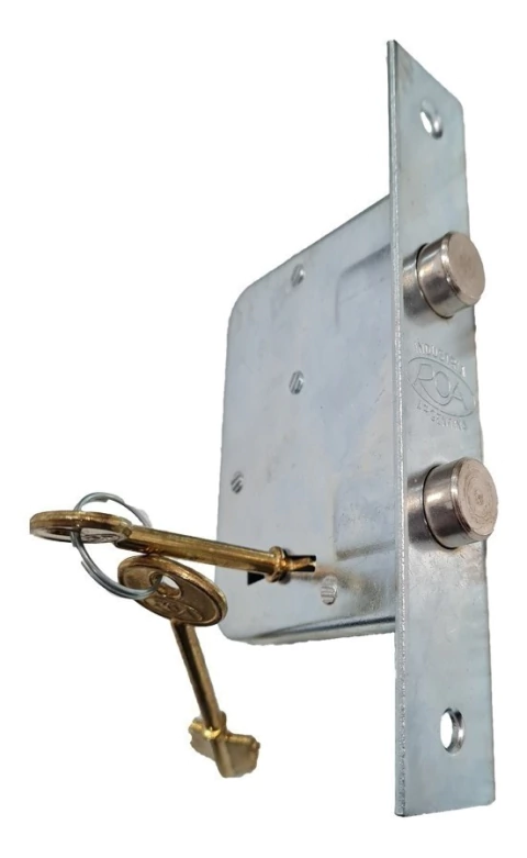 Cerrojo De Embutir Hierro Zinc 6 Combinaciones Art904