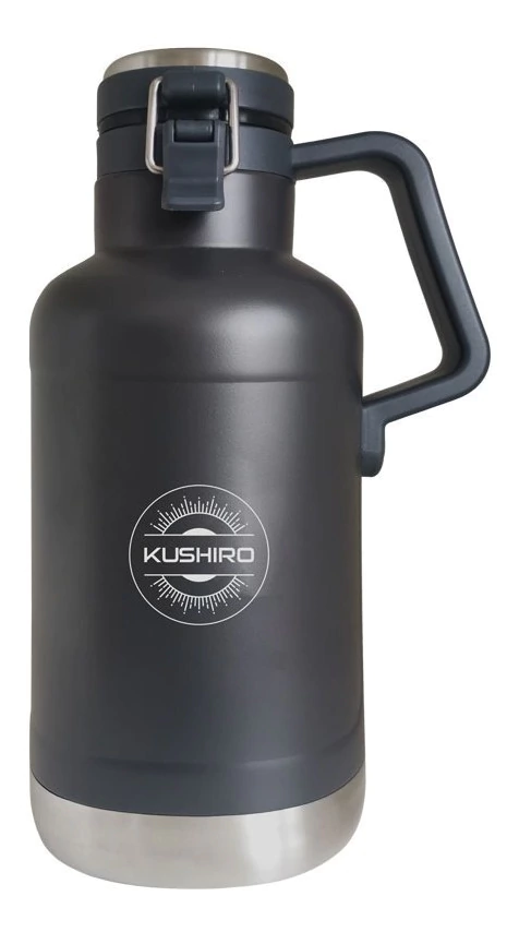 Termo Botellon Growler Inoxidable 1,9 L Kushiro Agua Cerveza