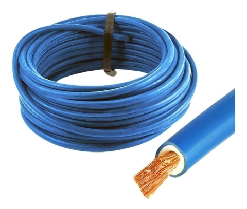 Cable Azul 10 Mm P/soldadora Electrica X Metro - comprar online