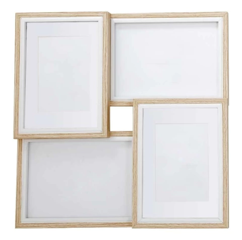 Marco Portaretrato Para 4 Fotos 33 Cm 