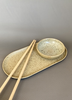 Set sushi +q2 verde jaspeado