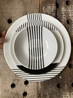 Set vajilla Lignes