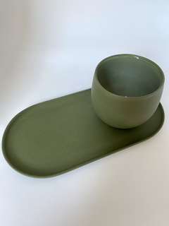 Cuenco +q2 verde cromo 180 ml - +q2