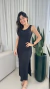 Vestido Longuete Decote Quadrado com Fenda - Rayssa na internet