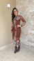 Imagem do Vestido Longo Em Tule Gola Alta -Vanessa