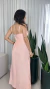 Imagem do Vestido Longo Alças Finas com Recorte – Melina