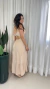 Vestido Duna Longo Amarração nas Costas - Thaís - ESPAÇO MODAS