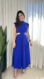 Vestido Longuete Duna com Recortes na Cintura - Nubia - comprar online