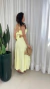 Vestido Duna Longo Amarração nas Costas - Thaís