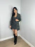Imagem do Conjunto Sobretudo + Cropped + Saia Curta - Jenifer