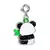 CHARM PANDA PRATEADO COM GLITTER CHARM IT - PequeNINAS Kids