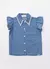 Imagem do CAMISA JEANS FINO BORDADO PÉROLA E CRISTAL PITUCHINHUS