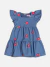 VESTIDO BORDADO MORANGOS MOMI - PequeNINAS Kids