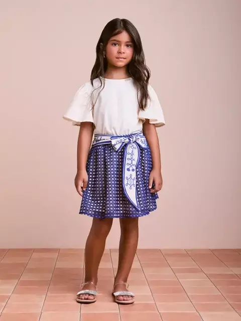 CONJUNTO BLUSA E SAIA ANIMÊ - comprar online