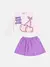 CONJUNTO T-SHIRT E SAIA CEREJAS BIMBI - comprar online