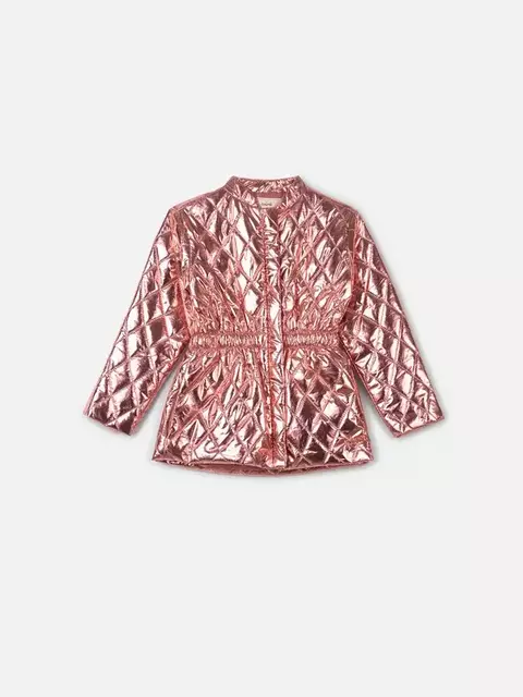 JAQUETA PUFFER METALIZADA ANIMÊ - comprar online
