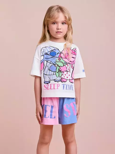 CONJUNTO PIJAMA DO STICH E ANGEL ANIMÊ - comprar online