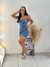Vestido jeans flor