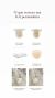 Kit penteadeira Champagne (6 peças) - Tule Home Decor