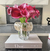 Vaso babado cristal e dourado p - Tule Home Decor
