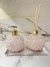 Kit lavabo cristais de quartzo rosa (5 peças) na internet