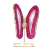 Borboleta pink com base em pedestal
