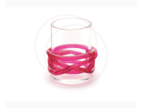 Vaso color line pink p