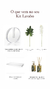Kit lavabo solitário redondo (5 peças) - comprar online