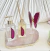 Borboleta pink com base em pedestal - loja online