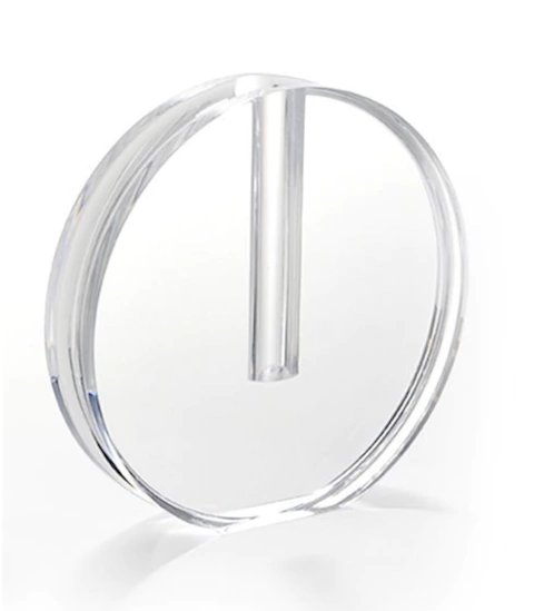 Vaso solitário redondo P (12 cm diâmetro)