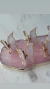 Borboleta em quartzo rosa - Tule Home Decor