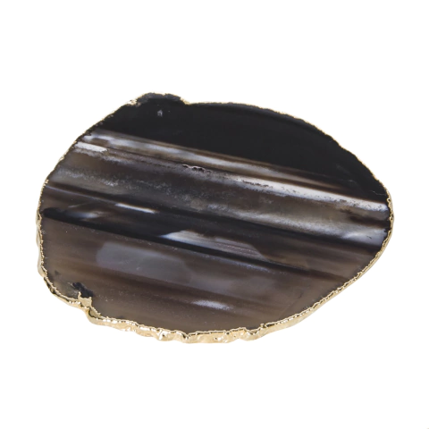 Platter em Ágata Preta P