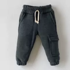 pantalon cargo gris