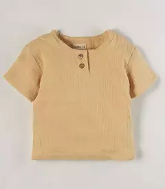 Remera cotton beige