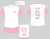 Pijama Verão Tradicional - Futebol (rosa) - comprar online