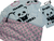 Pijama Longo Panda Rosa - comprar online