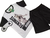 Pijama personalizado Preto/Branco - comprar online